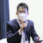 Alexis Chee (CDAS Chairman) moderating panel discussion